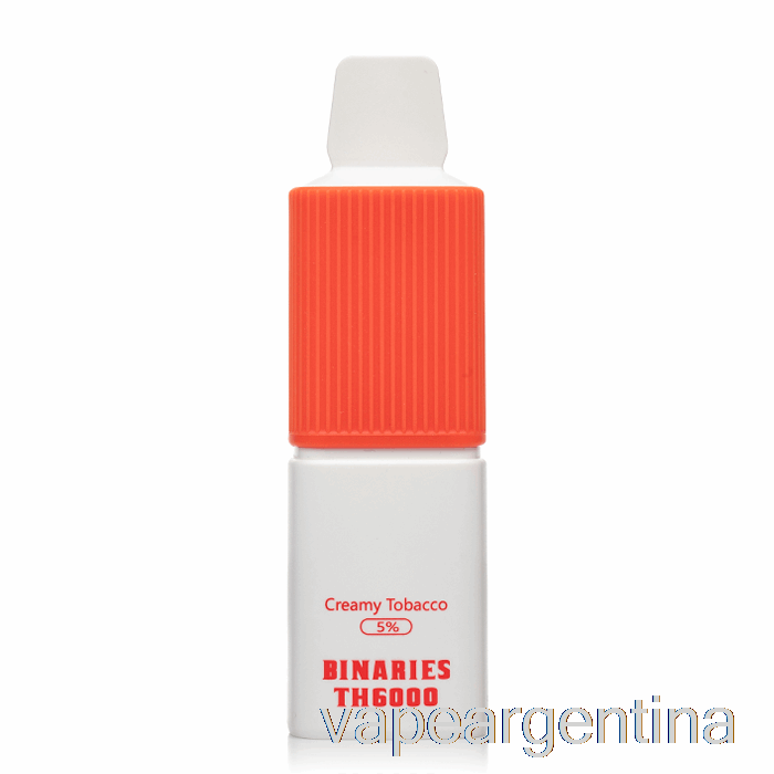 Horizon Binaries Th6000 Vape De Tabaco Cremoso Desechable Descartable